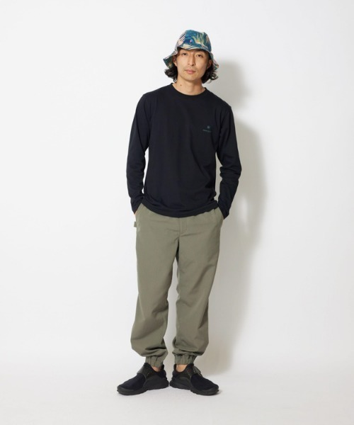 Snow Peak(スノーピーク)の「Botanical Biotope L/S T shirt(Tシャツ/カットソー・メンズ・ブラック/ホワイト/ブラウン・LARGE/MEDIUM/SMALL/X-LARGE)」の4枚目の写真
