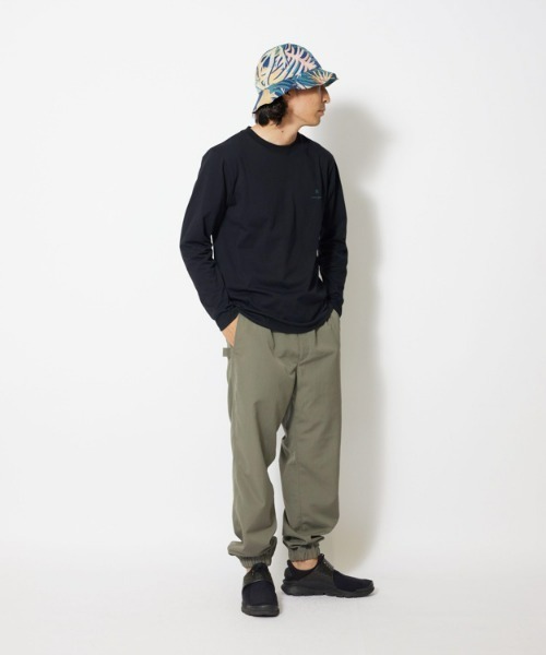 Snow Peak(スノーピーク)の「Botanical Biotope L/S T shirt(Tシャツ/カットソー・メンズ・ブラック/ホワイト/ブラウン・LARGE/MEDIUM/SMALL/X-LARGE)」の17枚目の写真