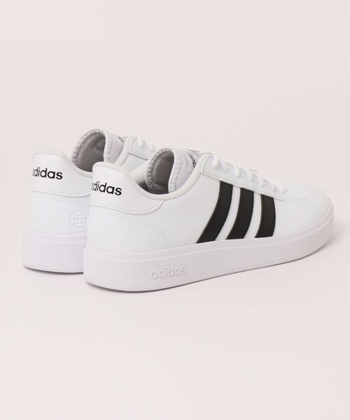 adidas(アディダス)の「【adidas】 GRANDCOURT BASE 2.0(スニーカー・メンズ・ホワイト×ブラック・28.0cm/26.5cm/27.0cm/25.0cm/26.0cm/25.5cm/27.5cm/29.0cm)」の3枚目の写真