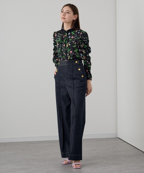 ANAYI（アナイ）の「【セットアップ対応商品】ボタニカルプリント