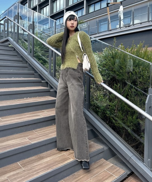 LVEU.（ラブユ.）の「【LVEU.】2wayフラップチェーンバッグ / ショルダーバッグ 合皮 チェーンバッグ フラップバッグ 2way チェーン バッグ フラップ  ブラック アイボリー ホワイト（ショルダーバッグ・レディース・ブラック/アイボリー・FREE）」の18枚目の写真