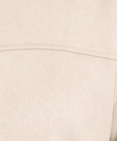 DRESKIP（ドレスキップ）の「◆【カジュアルからキレイめまで】もちもちノ－カラ－ブルゾン（ノーカラージャケット・レディース・チャコールグレー/ベージュ/ライトグレー・04/03/02）」の21枚目の写真