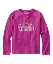 L.L.Bean（エルエルビーン）の「キッズ　エブリデイ・サンスマート・ティ、長袖 ビッグキッズ（Tシャツ/カットソー）」
