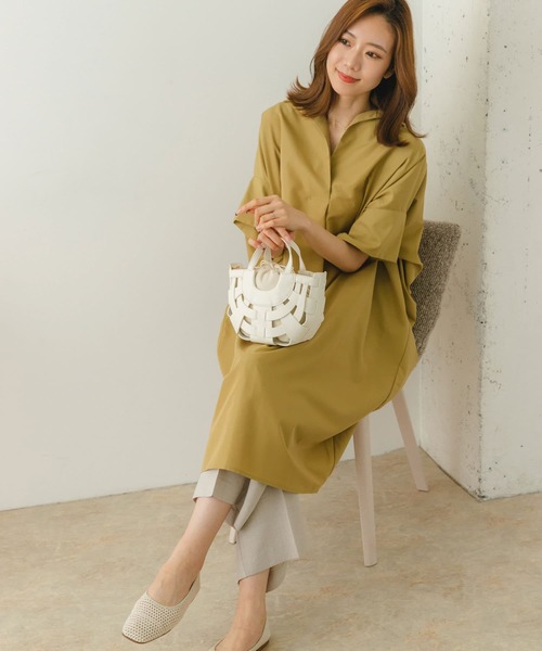 RODE SKO（ロデスコ）の「カットワークミニバッグ（ショルダーバッグ・レディース・オフホワイト/イエロー/グリーン・ONE）」の11枚目の写真