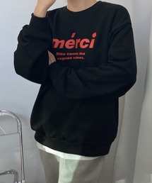 fd style | メルシー ボックスフィット レタリングトレーナー(Tシャツ/カットソー)