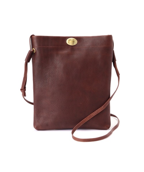SLOW(スロウ)の「SLOW(スロウ) bono mini shoulder bag 49S300K(ショルダーバッグ・メンズ・ブラック/チョコ/キャメル・F)」の3枚目の写真