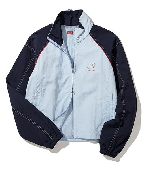 ALAND（エーランド）の「BITTER CELLS／スポーティーJK 2193589（ナイロンジャケット・レディース・ナチュラル/ブルー・SMALL/MEDIUM）」の11枚目の写真