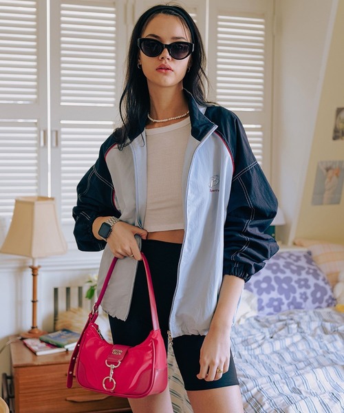 ALAND（エーランド）の「BITTER CELLS／スポーティーJK 2193589（ナイロンジャケット・レディース・ナチュラル/ブルー・SMALL/MEDIUM）」の9枚目の写真