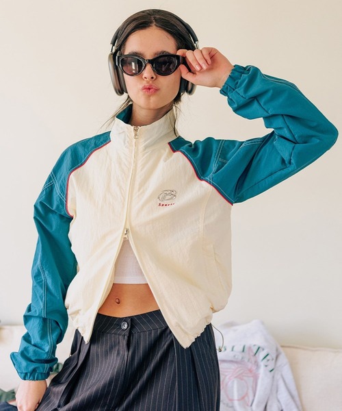 ALAND（エーランド）の「BITTER CELLS／スポーティーJK 2193589（ナイロンジャケット・レディース・ナチュラル/ブルー・SMALL/MEDIUM）」の21枚目の写真