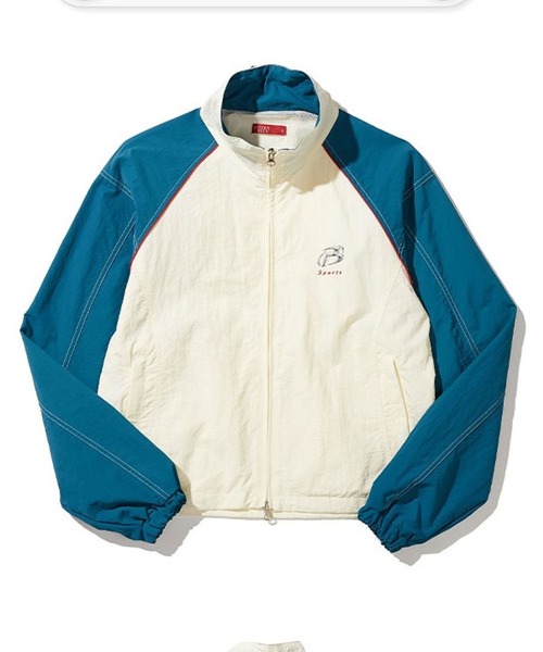 ALAND（エーランド）の「BITTER CELLS／スポーティーJK 2193589（ナイロンジャケット・レディース・ナチュラル/ブルー・SMALL/MEDIUM）」の18枚目の写真