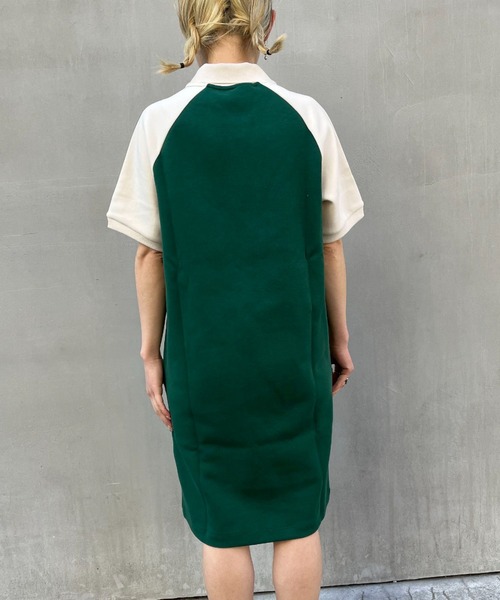 adidas（アディダス）の「【adidas Originals/アディダス オリジナルス】 POLO SHIRT DRESS（ワンピース・レディース・ダークグリーン・FREE）」の14枚目の写真