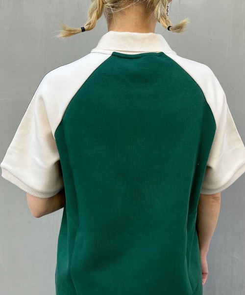 adidas（アディダス）の「【adidas Originals/アディダス オリジナルス】 POLO SHIRT DRESS（ワンピース・レディース・ダークグリーン・FREE）」の13枚目の写真