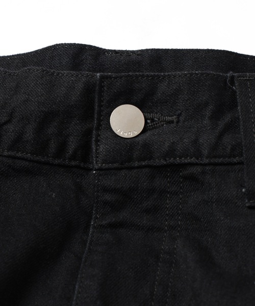 Jieda(ジエダ)の「WIDE ONE TUCK STRAIGHT DENIM(デニムパンツ・メンズ・インディゴブルー/ブラック・2/1)」の18枚目の写真