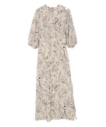 LAGUNAMOON | フラワーパターンカシュクールワンピース(ワンピース)