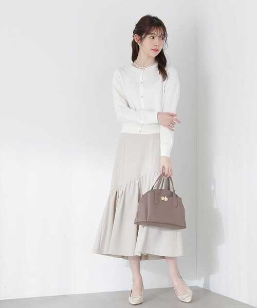 PROPORTION BODY DRESSING（プロポーションボディドレッシング）の「サイドスリットマーメイドスカート / 1213120401（スカート・レディース・ブルー/ベージュ/ピンク・MEDIUM/SMALL）」の7枚目の写真