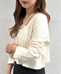 apres jour mignon | カーデ+キャミセット【ZOZOTOWN限定アイテム】(カーディガン/ボレロ)