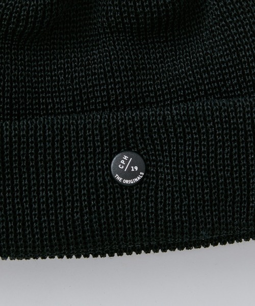 Lui's(ルイス)の「【CPH / シープラスヘッドウェアー】23SS CUFF KNIT CAP / STRAW YARN(ニット帽)(ニットキャップ/ビーニー・メンズ・ブラック・FREE)」の6枚目の写真