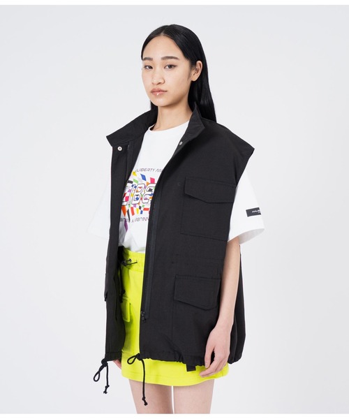ANLIBERTY ANAP(アンリバティアナップ)の「カラーフラッグプリントロゴTシャツ【ユニセックス】(Tシャツ/カットソー・レディース・ブルー/ピンク/ホワイト・S/M)」の21枚目の写真