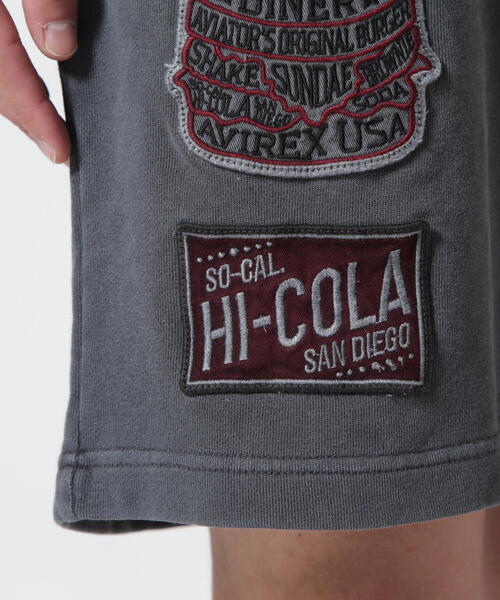 AVIREX（アヴィレックス）の「EAST COAST FADEWASH SHORTS / イーストコースト フェイドウォッシュ ショーツ / AVIREX / アヴィレックス（スウェットパンツ・メンズ・ブラック/その他3/イエロー・2XL/L/XL/M）」の10枚目の写真