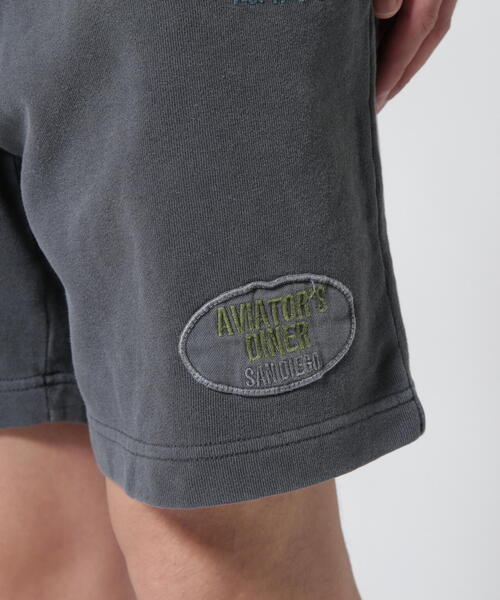 AVIREX（アヴィレックス）の「EAST COAST FADEWASH SHORTS / イーストコースト フェイドウォッシュ ショーツ / AVIREX / アヴィレックス（スウェットパンツ・メンズ・ブラック/その他3/イエロー・2XL/L/XL/M）」の11枚目の写真