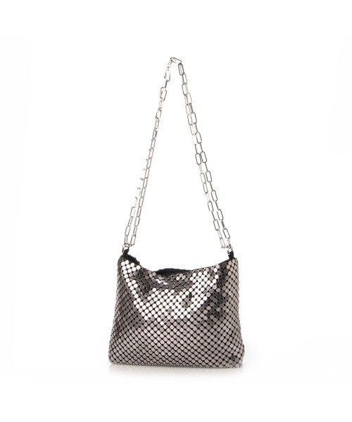 EVOL（イーボル）の「【EVOL】2WAYメタルハンドバッグ IU5148（ハンドバッグ・レディース・ホワイト/シルバーグレー/シルバー・FREE）」の16枚目の写真