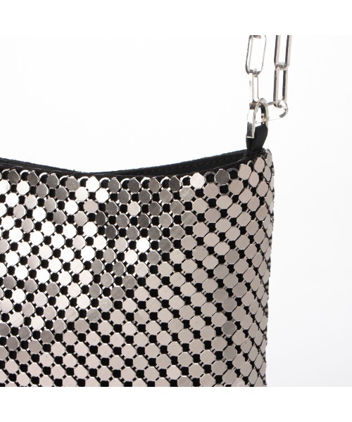 EVOL（イーボル）の「【EVOL】2WAYメタルハンドバッグ IU5148（ハンドバッグ・レディース・ホワイト/シルバーグレー/シルバー・FREE）」の20枚目の写真