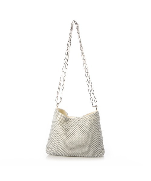 EVOL（イーボル）の「【EVOL】2WAYメタルハンドバッグ IU5148（ハンドバッグ・レディース・ホワイト/シルバーグレー/シルバー・FREE）」の22枚目の写真