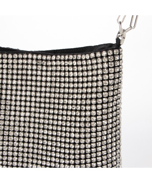 EVOL（イーボル）の「【EVOL】2WAYメタルハンドバッグ IU5148（ハンドバッグ・レディース・ホワイト/シルバーグレー/シルバー・FREE）」の6枚目の写真