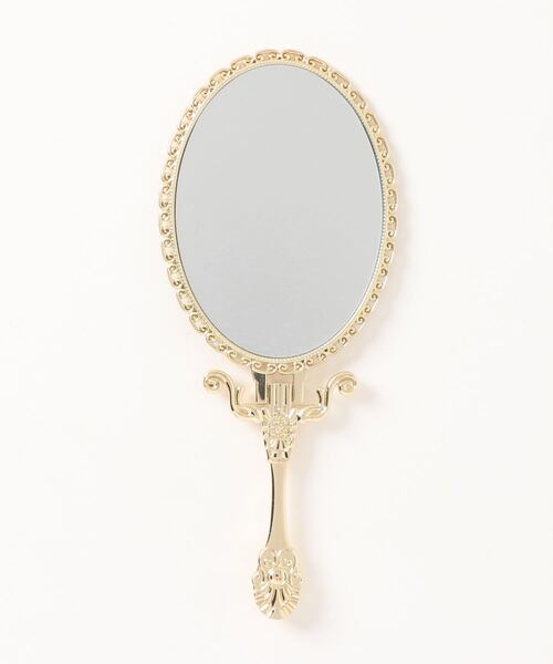 gelato pique（ジェラートピケ）の「【ミュシャ】ミラー（手鏡/メイクミラー・レディース・ゴールド・FREE）」の10枚目の写真