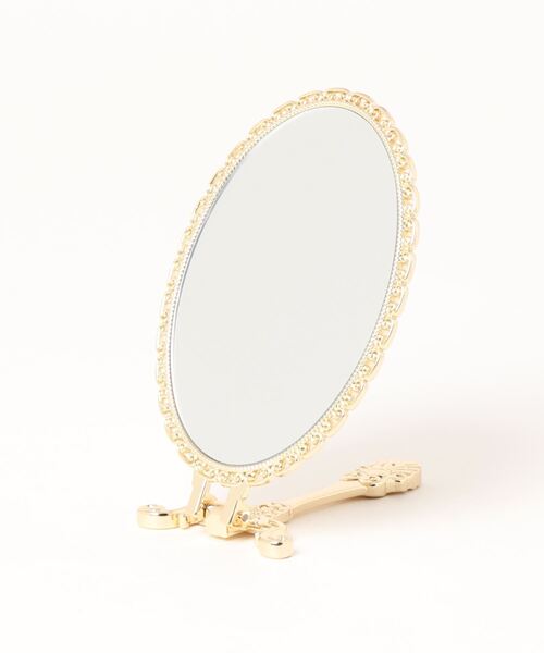 gelato pique（ジェラートピケ）の「【ミュシャ】ミラー（手鏡/メイクミラー・レディース・ゴールド・FREE）」の11枚目の写真