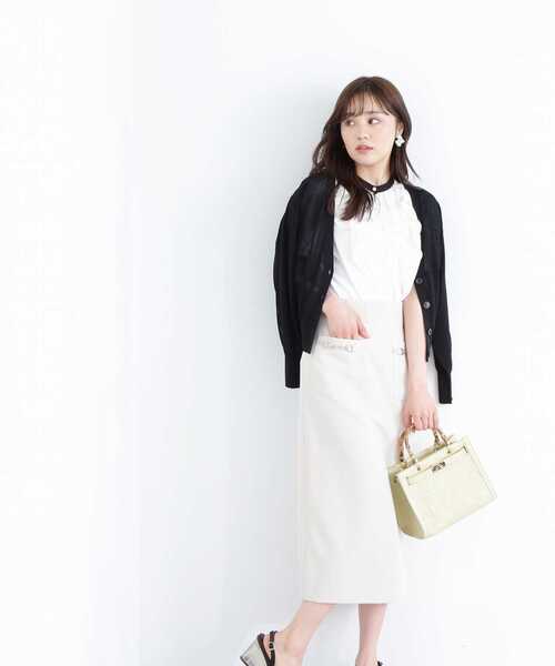 PROPORTION BODY DRESSING(プロポーションボディドレッシング)の「シアーカーディガンⅡ / 1213174500(カーディガン/ボレロ・レディース・ベージュ/ブルー/ブラック/ホワイト系その他・FREE)」の7枚目の写真