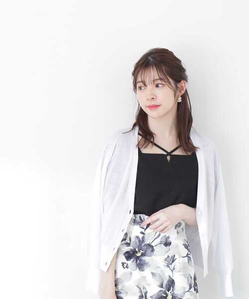 PROPORTION BODY DRESSING(プロポーションボディドレッシング)の「シアーカーディガンⅡ / 1213174500(カーディガン/ボレロ・レディース・ベージュ/ブルー/ブラック/ホワイト系その他・FREE)」の17枚目の写真