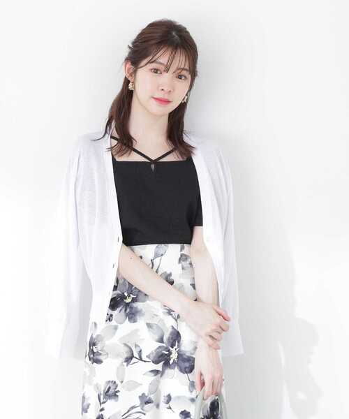 PROPORTION BODY DRESSING(プロポーションボディドレッシング)の「シアーカーディガンⅡ / 1213174500(カーディガン/ボレロ・レディース・ベージュ/ブルー/ブラック/ホワイト系その他・FREE)」の18枚目の写真