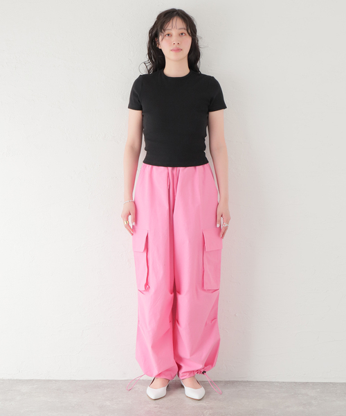 COOME（コーメ）の「【COOME/コーメ】BABY SS TEE：カットソー（Tシャツ/カットソー・レディース・ホワイト/カーキ/ブラック・MEDIUM）」の18枚目の写真