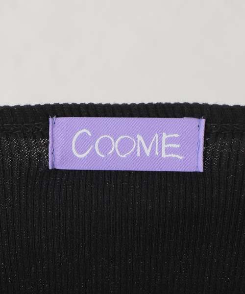 COOME（コーメ）の「【COOME/コーメ】BABY SS TEE：カットソー（Tシャツ/カットソー・レディース・ホワイト/カーキ/ブラック・MEDIUM）」の19枚目の写真