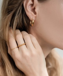 Ops.（オプス）の「リング 個性 レディース シルバー 指輪 華奢 重ね付け【Werni ウェルニ】（リング）」