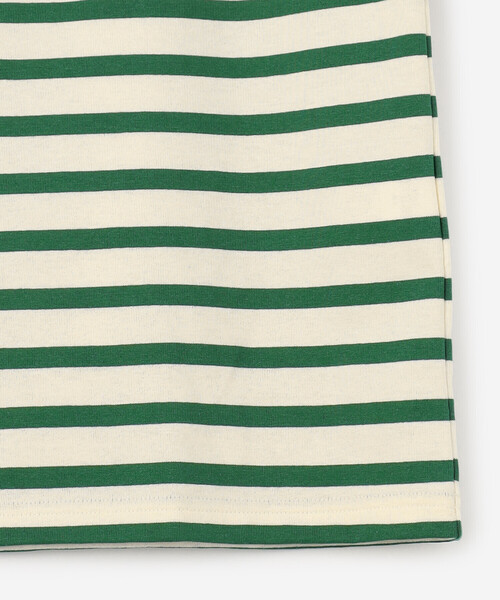 ORCIVAL（オーシバル）の「ORCIVAL | スビンジャージ ボートネック半袖Tシャツ WOMEN（Tシャツ/カットソー・レディース・レッド系その他/ブルー系その他/ブルー系その他5/グリーン系その他・1/2）」の9枚目の写真