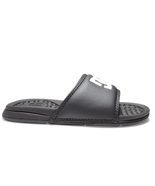 DC SHOES(ディーシーシューズ)の「Ks BOLSA/DCキッズ・レディースワンポイントロゴスライドサンダル(シャワーサンダル)(サンダル・キッズ・ブラック×ライム/ブラック×ホワイト/ブラック・17cm/18cm/19cm/20cm/21cm/22cm/23cm/24cm)」の14枚目の写真