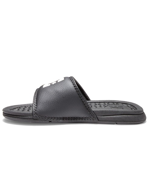 DC SHOES(ディーシーシューズ)の「Ks BOLSA/DCキッズ・レディースワンポイントロゴスライドサンダル(シャワーサンダル)(サンダル・キッズ・ブラック×ライム/ブラック×ホワイト/ブラック・17cm/18cm/19cm/20cm/21cm/22cm/23cm/24cm)」の9枚目の写真