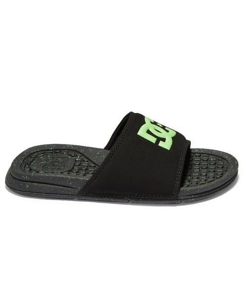 DC SHOES(ディーシーシューズ)の「Ks BOLSA/DCキッズ・レディースワンポイントロゴスライドサンダル(シャワーサンダル)(サンダル・キッズ・ブラック×ライム/ブラック×ホワイト/ブラック・17cm/18cm/19cm/20cm/21cm/22cm/23cm/24cm)」の11枚目の写真