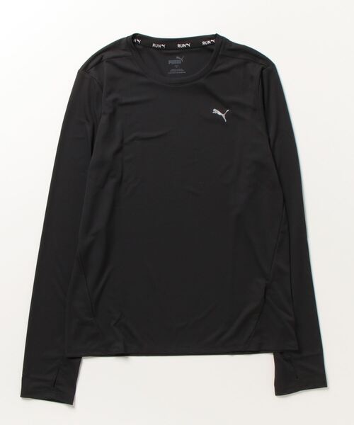PUMA(プーマ)の「プーマ PUMA RUN FAVORITE LS Tシャツ W_(Tシャツ/カットソー・レディース・ブラック・L/S/M)」の1枚目の写真