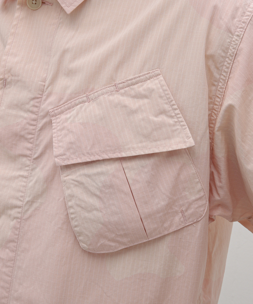 Kaptain Sunshine（キャプテン サンシャイン）の「【KAPTAIN SUNSHINE / キャプテンサンシャイン】Fatigue Jacket（ミリタリージャケット・メンズ・ピンク/ベージュ・40/38）」の12枚目の写真