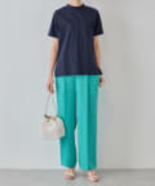BEARDSLEY(ビアズリー)の「テックリネン パンツ(その他パンツ・レディース・ベージュ/ターコイズブルー・FREE)」の18枚目の写真