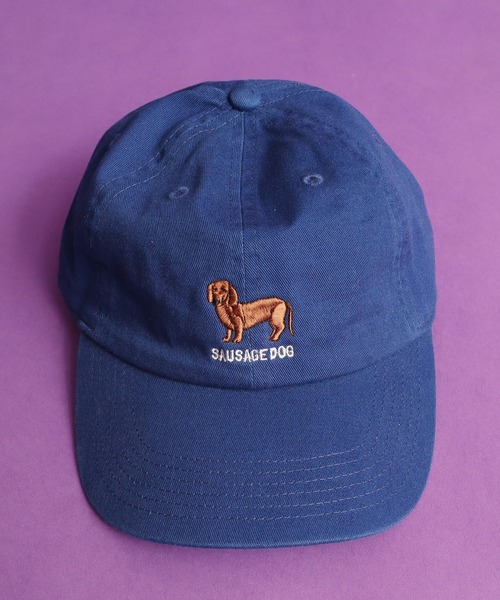 didizizi(ディディジジ)の「ダックス 刺繍キャップ(キャップ・レディース・ブルー/ブラック/ベージュ・FREE)」の14枚目の写真