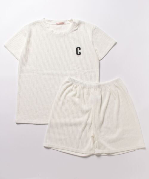 NinaetLina(ニナエリナ)の「Tシャツ&イージーパンツ服上下セット(ルームウェア/パジャマ・レディース・ピンク/グリーン系その他/ホワイト/ブラック/ロイヤルブルー・FREE)」の7枚目の写真