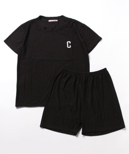 NinaetLina(ニナエリナ)の「Tシャツ&イージーパンツ服上下セット(ルームウェア/パジャマ・レディース・ピンク/グリーン系その他/ホワイト/ブラック/ロイヤルブルー・FREE)」の8枚目の写真