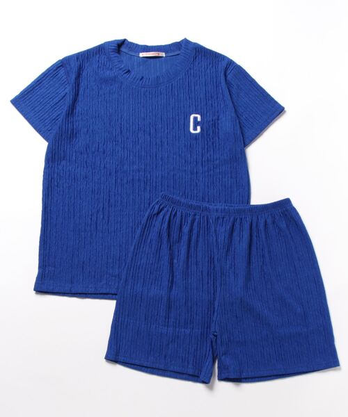 NinaetLina(ニナエリナ)の「Tシャツ&イージーパンツ服上下セット(ルームウェア/パジャマ・レディース・ピンク/グリーン系その他/ホワイト/ブラック/ロイヤルブルー・FREE)」の10枚目の写真