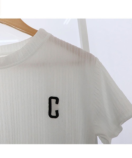 NinaetLina(ニナエリナ)の「Tシャツ&イージーパンツ服上下セット(ルームウェア/パジャマ・レディース・ピンク/グリーン系その他/ホワイト/ブラック/ロイヤルブルー・FREE)」の13枚目の写真