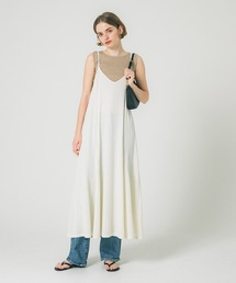 coca（coca） | ジャカードキャミワンピース(ワンピース)