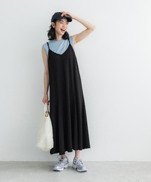 coca（coca） | ジャカードキャミワンピース(ワンピース)